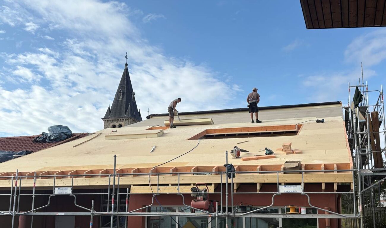 Isolation de la toiture en sarking